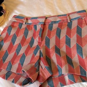 Ann Taylor Loft Geometric Rivera Shorts